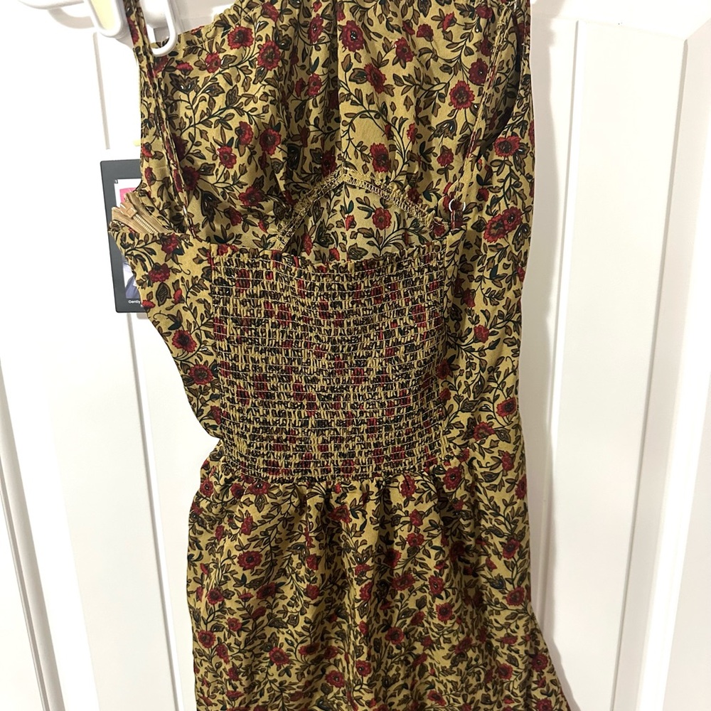 Floral mini sun dress size small - Picture 5 of 8